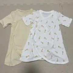 UNIQLO ベビー肌着 2点セット コンビ肌着　50〜60サイズ