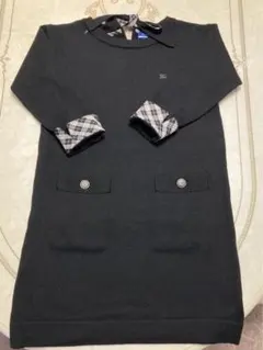 バーバリーニットワンピース