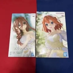 五等分の花嫁　中野三玖　中野四葉　アニメ原画展ver フィギュア