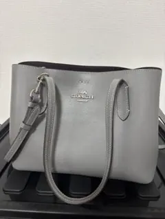 コーチ　coach バッグ　グレー