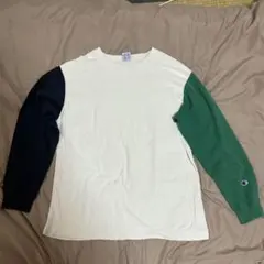 古着　Champion REVERSE WEAVE クレイジーパターン 長袖Tのサムネイル