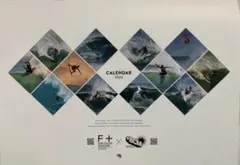 2026年 サーフィンカレンダー F+ × BCM ジョンジョン 五十嵐カノア