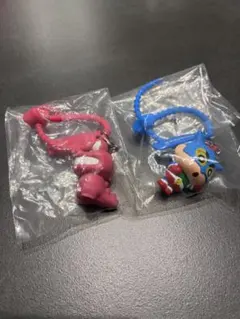 ワニ山 アクション仮面 クレヨンしんちゃんガチャガチャ2個セット