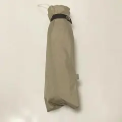 折りたたみ傘　収納袋付　ベージュ