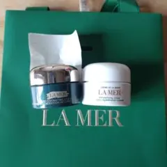 新品LAMER ラメール最新ザ・RJアイクリーム&モイスチャークリーム3.5mlのサムネイル