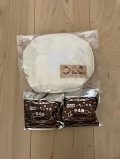 ちいかわ ココスコラボ キルティング風ポーチ ソフビフィギュア