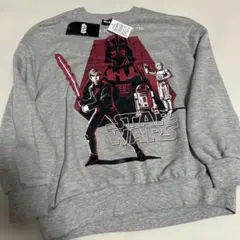 新品タグ付き STAR WARS プリント トレーナー