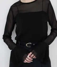 anuke】2way Sheer Tops/ツーウェイ シアー トップス - メルカリ