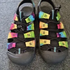 KEEN ニューポート　マルチカラータイダイ