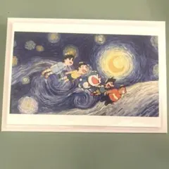 映画ドラえもん☆のび太の絵世界物語 ポストカード 未来デパート