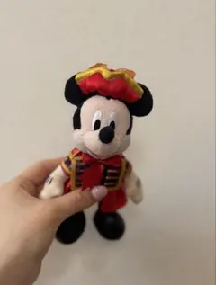 ミッキーマウス ぬいぐるみバッジ　ヴィランズワールド　ハロウィン　ディズニーシー