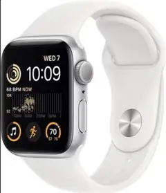 【セット販売】Apple Watch用ホワイトスポーツ＆ミラネーゼループシルバー