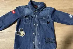 BABYDOLL デニムシャツ　デニムジャケット ディズニーミッキー ドナルド