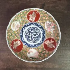 古伊万里大皿　日本列島　天保年製 Yahoo!オークション - 慶應 美術館級名品 江戸時代後期・天保年間 古伊