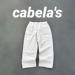 TICCA ティッカ カーゴパンツ ワークパンツ 洗える 白 ホワイト 23SS