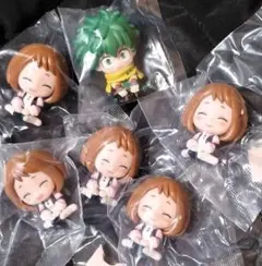 ヒロアカ　すわらせ隊　緑谷出久　麗日お茶子×５　６点セット