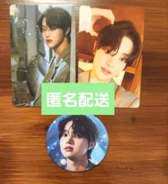 &TEAM　EJ　雪明かりポップアップ　缶バッジ&フォトカード