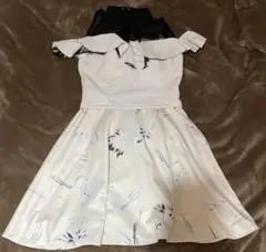 Dazzy デイジーストア キャバドレス フラワー Aライン キャバクラドレス