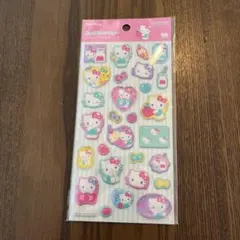 ゆーちゃんさま★ポップデコパーティー　ラメきらクリスタルシール　ハローキティ