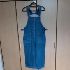 チチカカ デニム サロペット オーバーオール 刺繍