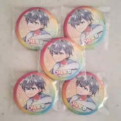 カラフルピーチ からぴち ヒロ ピクニック缶バッジ - メルカリ