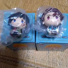 一番くじ鬼滅の刃～雷の兄弟～D賞ちょこのっこフィギュア炭治郎と義勇になります！