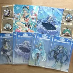 一番くじ 雪ミク 2026 ビッグアクスタ クリアポスター まとめ出品