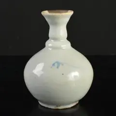 朝鮮美術　李朝　高麗白磁　徳利　D　R8378 朝鮮美術 李朝 高麗白磁 徳利 D R8378