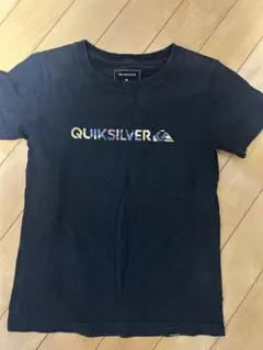 QUIKSILVER 黒 Tシャツ キッズ　120センチのサムネイル