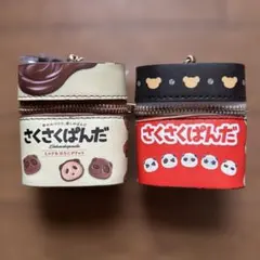 さくさくぱんだ スカーフ付きチャームポーチ
