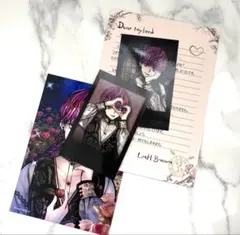 あくねこ　ラト　バレンタイン　チェキ　ブロマイド　手紙