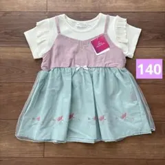 【新品未使用】mamaraku ディズニー アリエルTシャツ 140cm 半袖