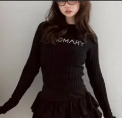 andmary Mary knit cowichan navy - メルカリ