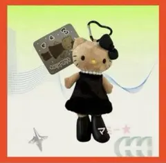 GOGOギャル スタイルアップマスコット日焼け足長　黒ハローキティ