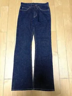 美品 Lee Riders 濃紺 フレア ベルボトム デニムパンツ W31 - メルカリ