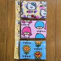 m:m様リクエスト 　おえかきさん　サンリオ　タオル　袋入りタグ付きの正規A品