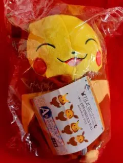 【 ポケモン 】一番くじ A賞「 イーブイねぶくろピカチュウ 」※袋破れ