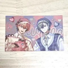 にじさんじ ぎゃうるふ チェキ風カード 赤城ウェン 小柳ロウ