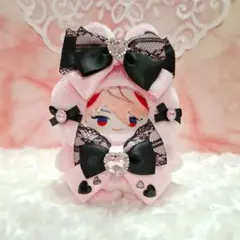 にじぱぺっと にじぱぺ　ぬい服 きぐるみ 10cm うさぎ ピンク