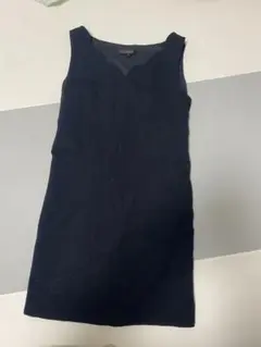 rienda ノースリーブミニワンピース S 黒