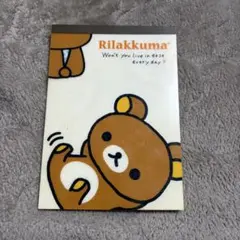 平成レトロ サンエックス リラックマ メモ帳