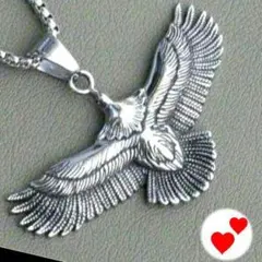 ネックレス　メンズ　シルバー　イーグル　インディアン　ジュエリー　アメカジ　春服