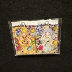 ひみつのアイプリ アクリルカードキーホルダーバズリウムコレクションえる＆じゅりあ