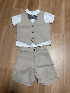 ベージュ セレモニースーツ 95cm