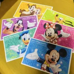 東京ディズニーリゾート 使用済みチケット　パスポート　6枚セット