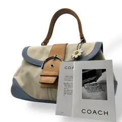 Coach Flap Soho Lether Hand Bag 2326