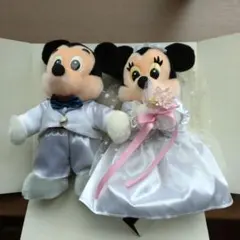 ミッキーとミニー ウェディングぬいぐるみセット