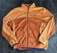 こ*え様 .*.様 Nike フリースジャケット オレンジ