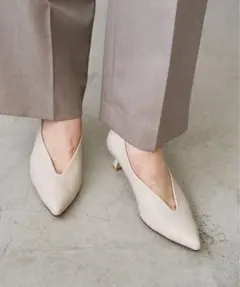 Le talon ポインテッドハイバンプパンプス　4.5cmヒール　22.5cm