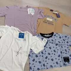 新品　女の子　半袖　Tシャツ　4枚セット